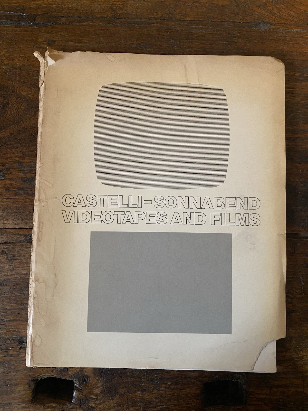 AA.VV. Castelli-Sonnabend Videotapes and Flms New York Liza Bear 1974