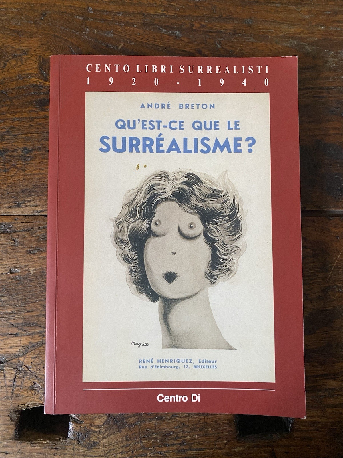 AA.VV. Cento libri surrealisti Firenze Centro di 1996