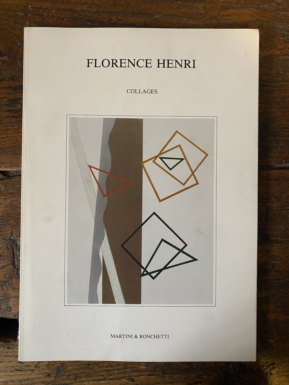 AA.VV. Florence Henri Collages Genova Galleria Martini & Ronchetti 1984