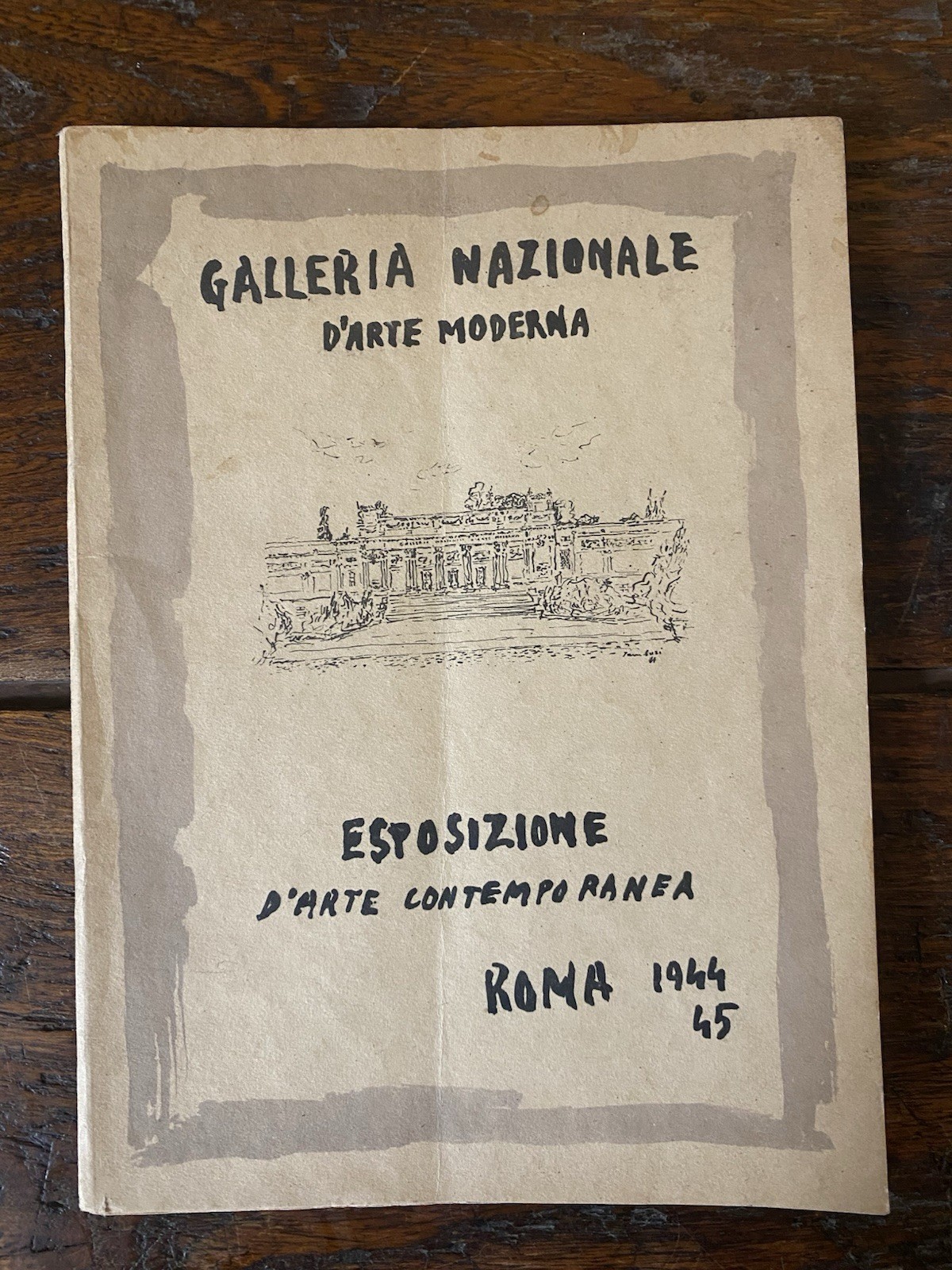 AA.VV. Galleria Nazionale d'Arte Moderna Esposizione d'Arte Roma 1944 - …