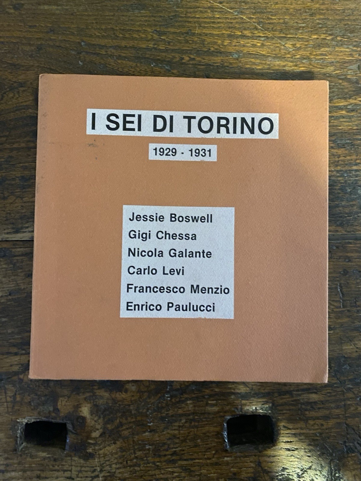 AA.VV. I sei di Torino 1929 - 1931 Acqui Terme …