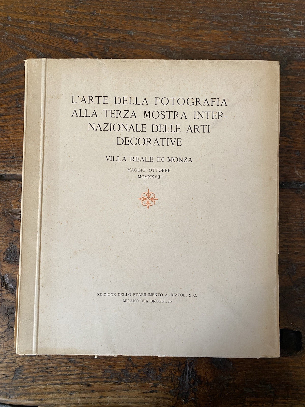 AA.VV. L'arte della fotografia alla terza mostra internazionale delle arti