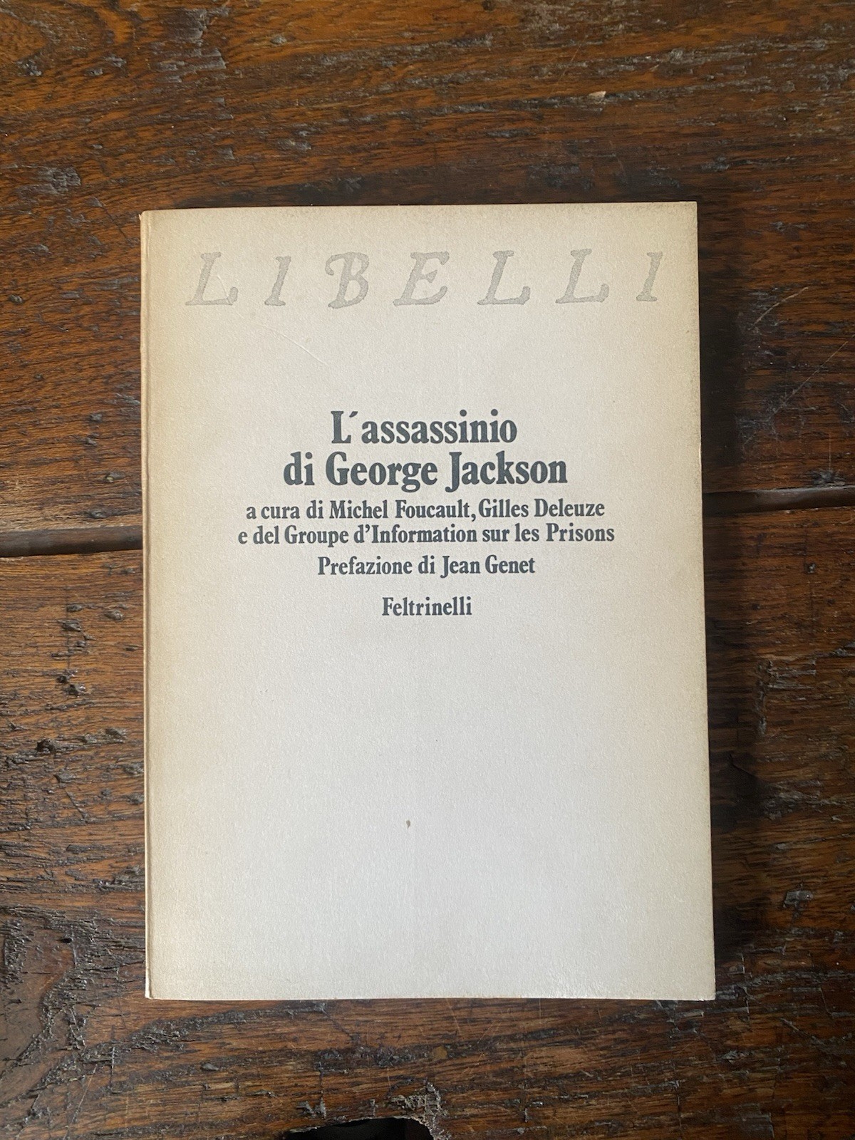AA.VV. L'assassinio di George Jackson Milano Feltrinelli1971