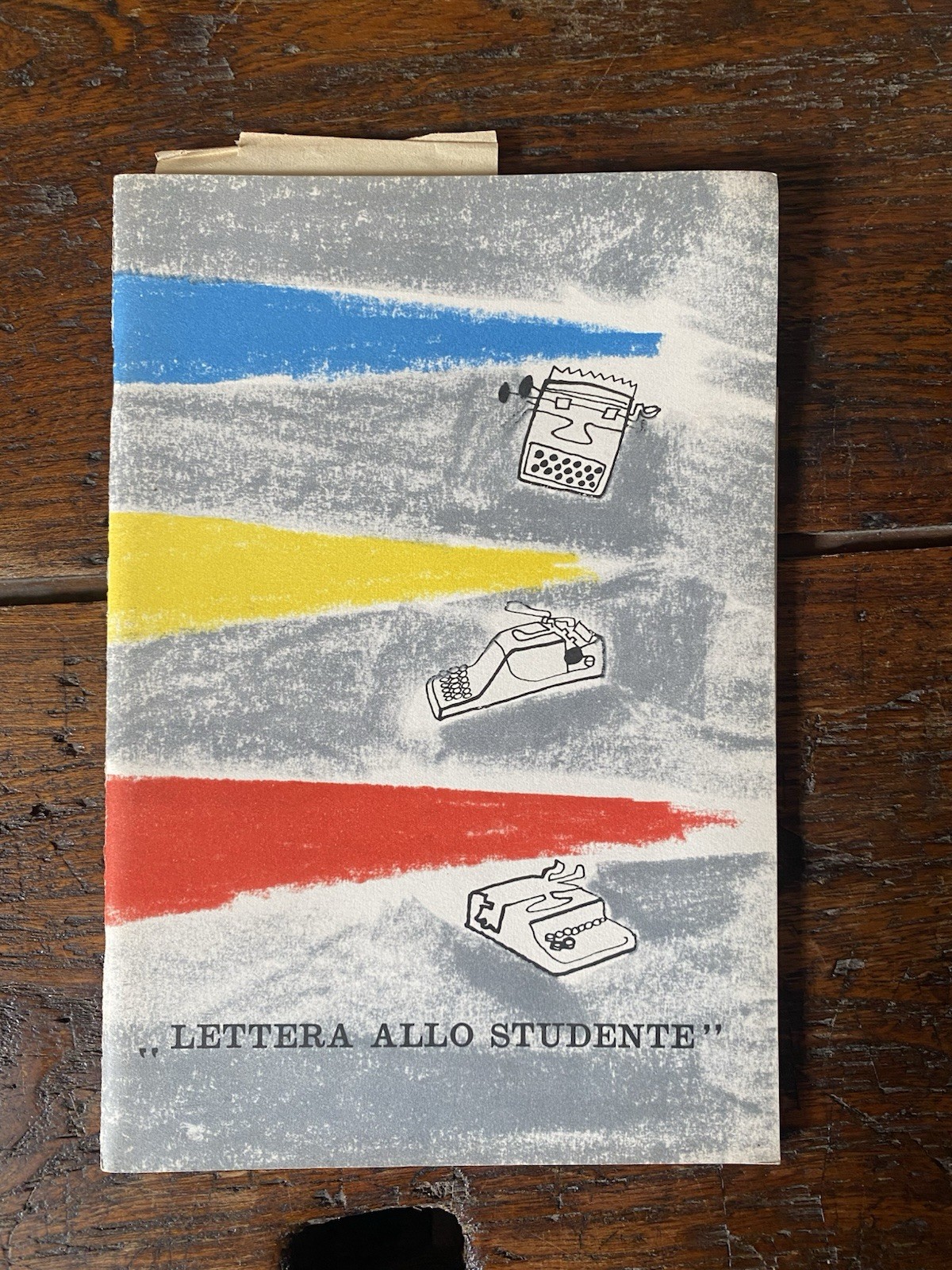 AA.VV. Lettera allo studente Milano Olivetti & C. 1957