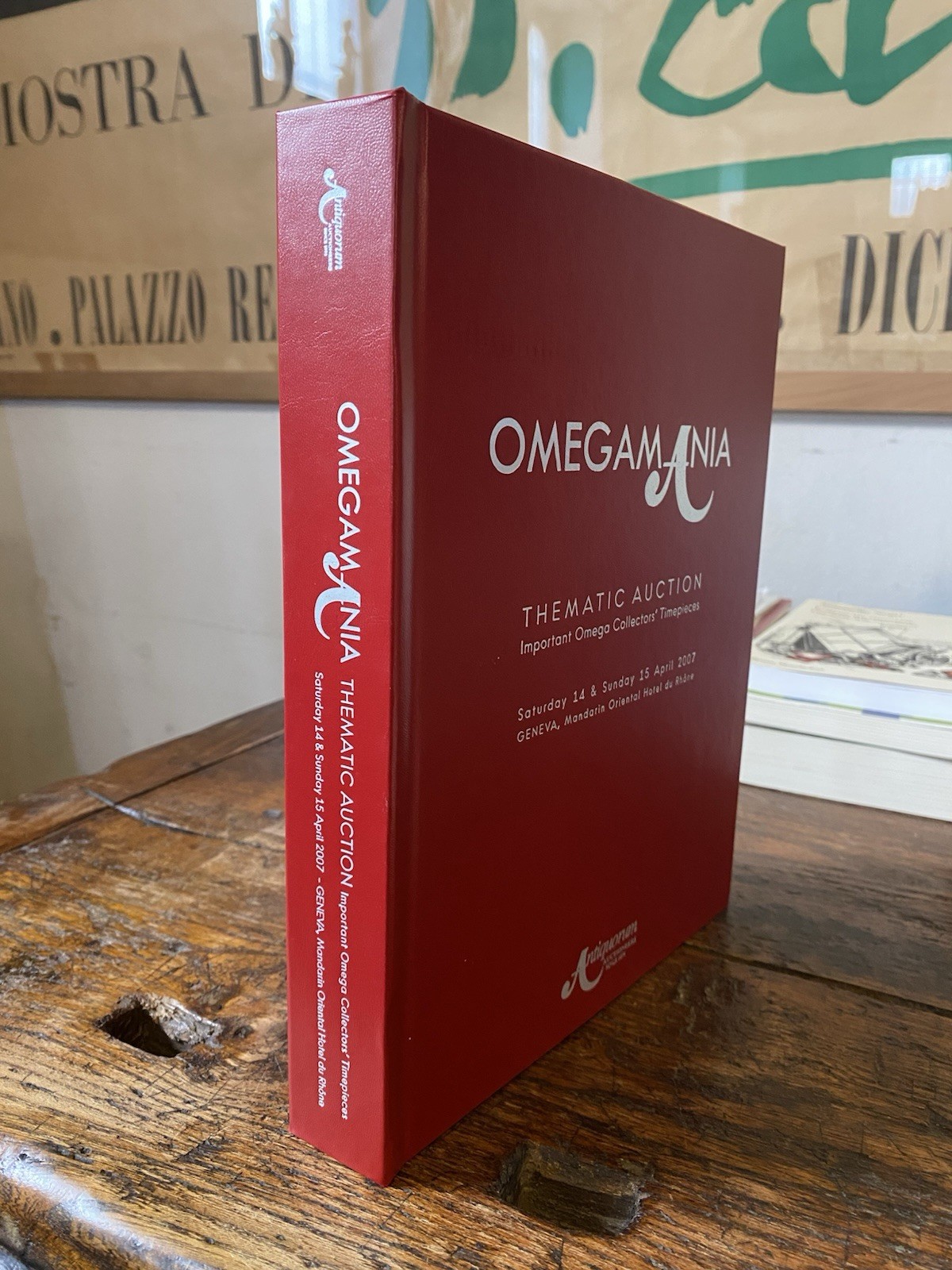 AA.VV. Omegamania Thematic Auction Important Omega Collectors' Timepieces 2007