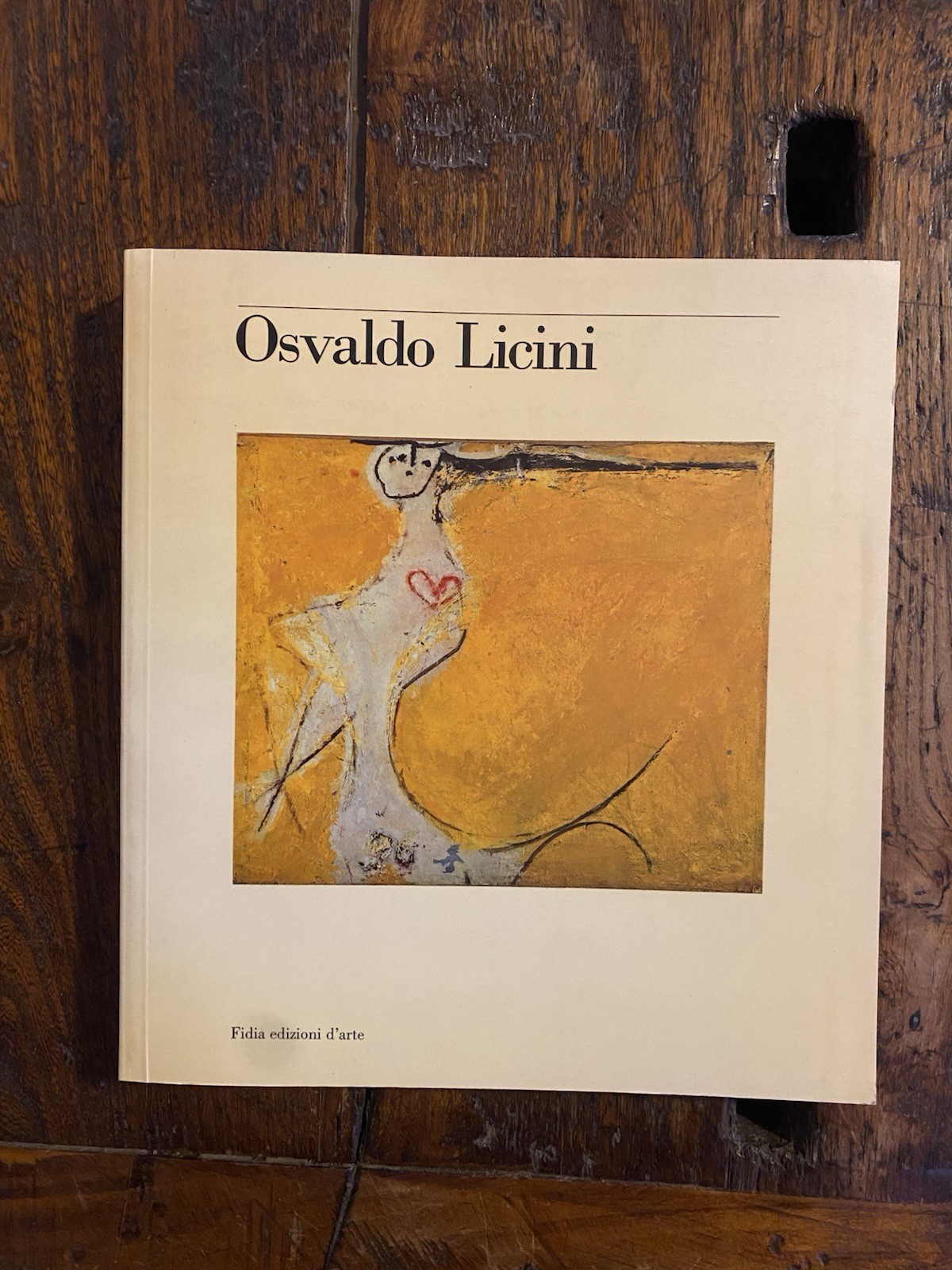 AA.VV. Osvaldo Licini Lugano Fidia edizioni d'arte 1992