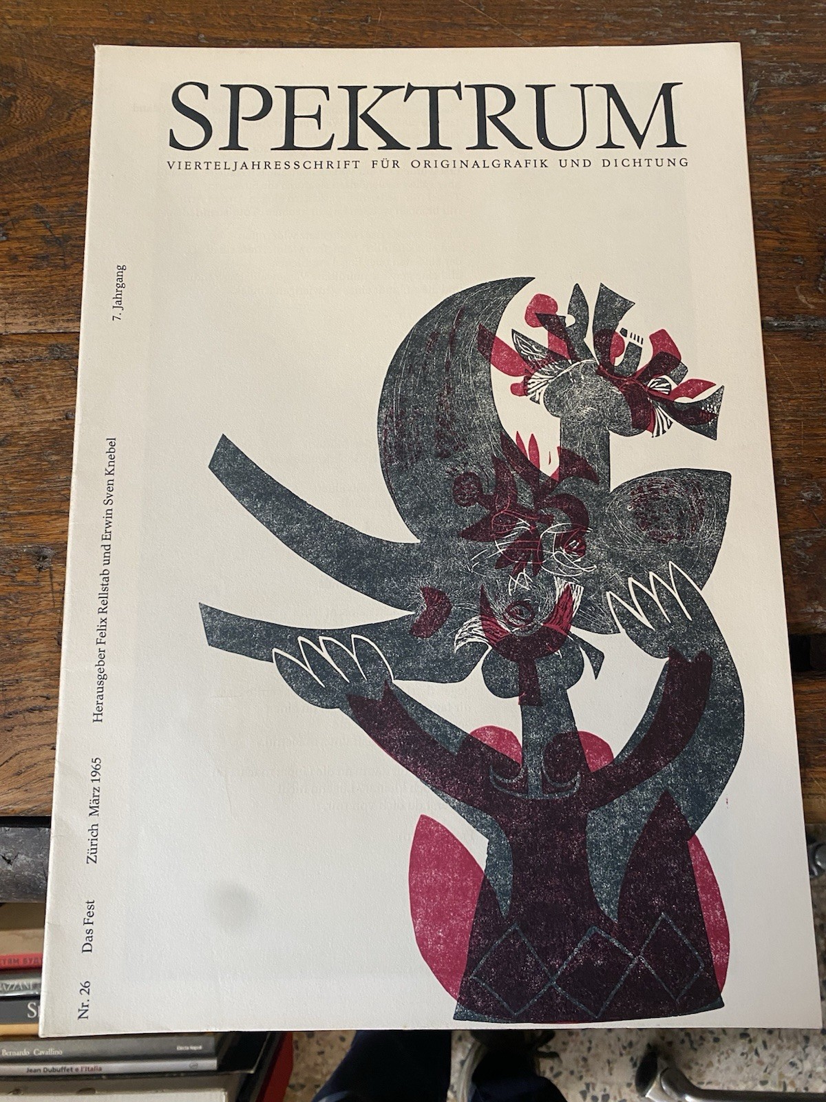 AA.VV. Spektrum Nr. 26 Zurich Marz 1965