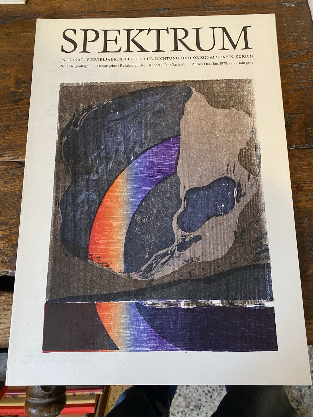 AA.VV. Spektrum Nr. 81 Zurich Dez./Jan. 1978/79