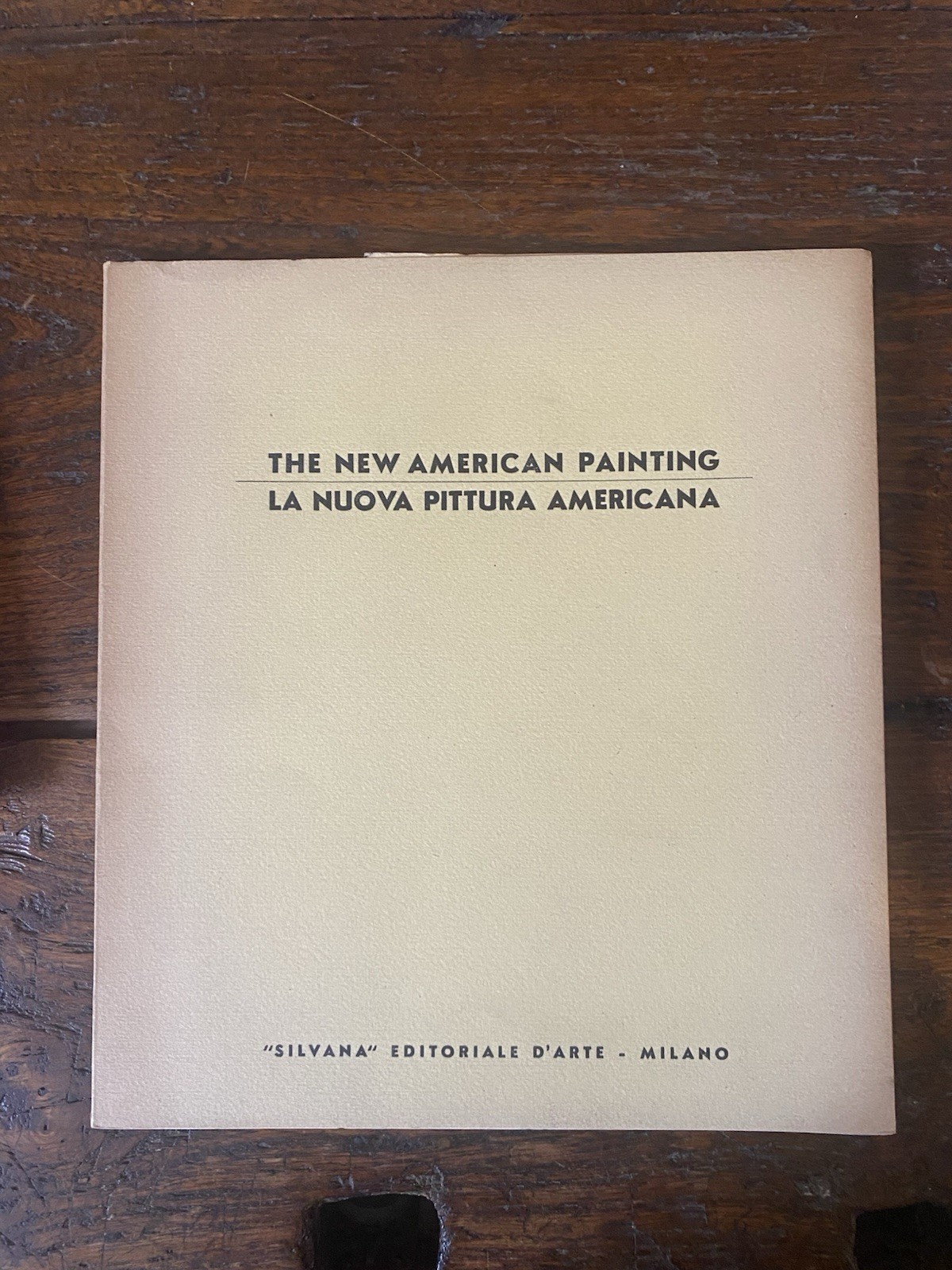 AA.VV. The New American Painting La nuova pittura americana Silvana …