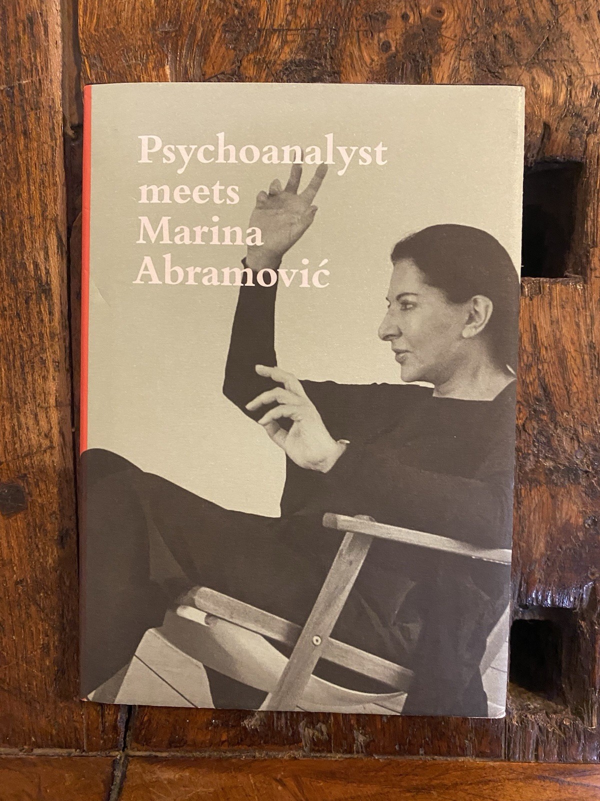 Abramovic Marina Psychoanalys meets Zurich Fischer and Scheidegger 2018