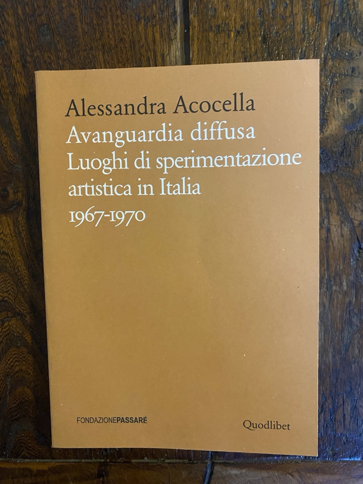 Acocella Alessandra Avanguardia diffusa Macerata Quodlibet 2016
