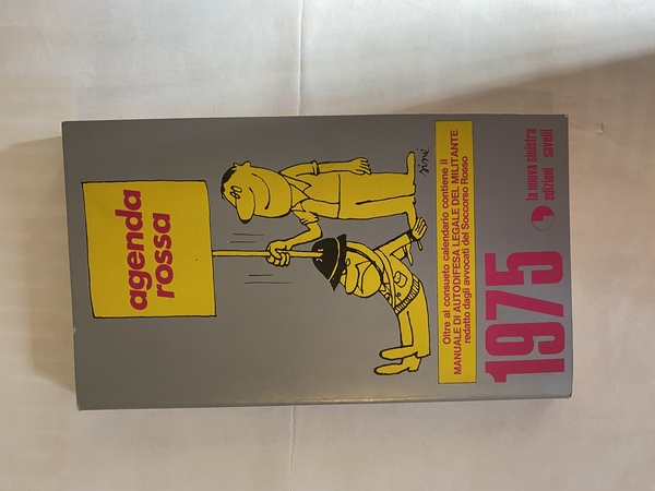 Agenda rossa 1975 con il Manuale di autodifesa legale del …