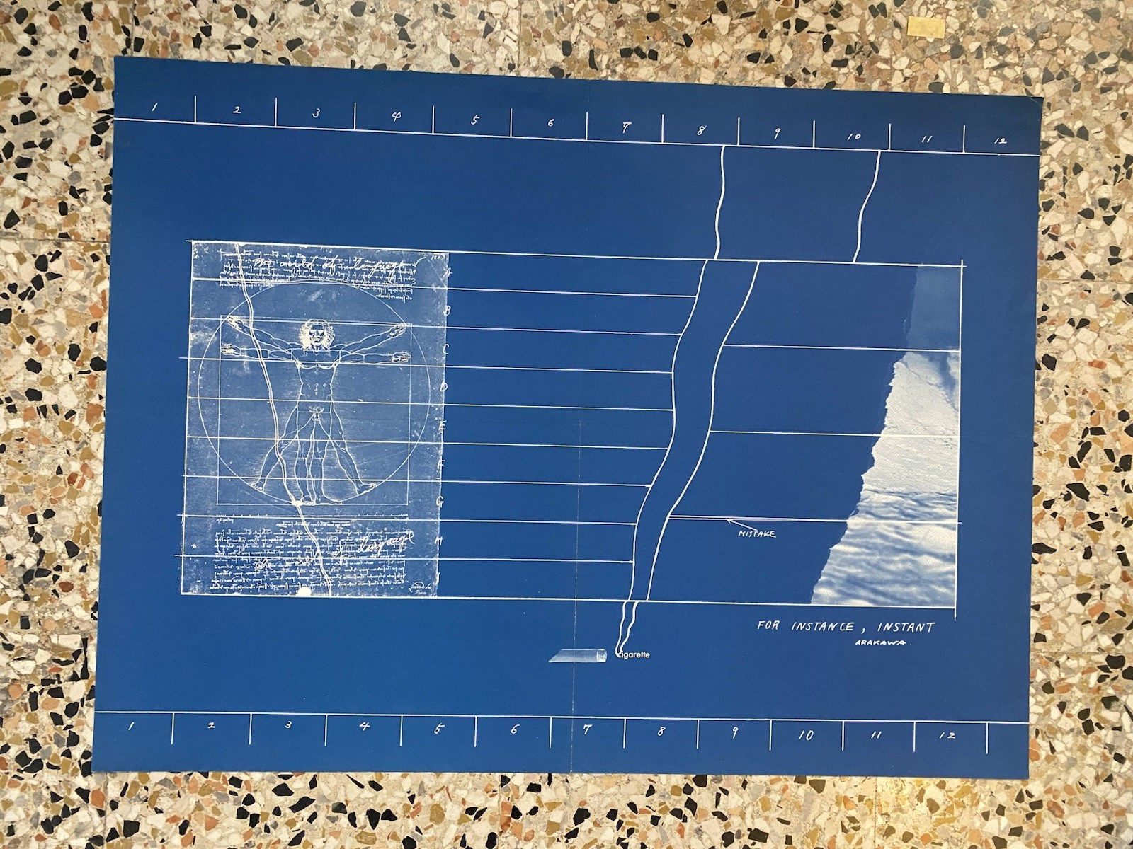 Arakawa Shusaku Manifesto / Poster 46 x 60 cm. New …