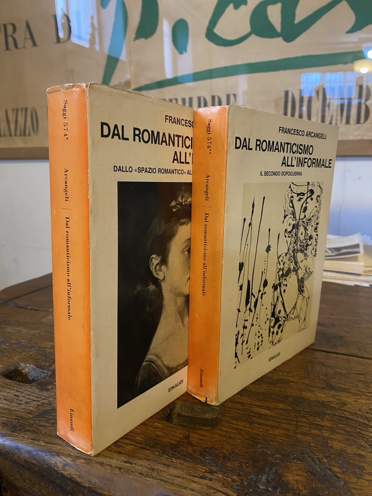 Arcangeli Francesco Dal romanticismo all'informale Torino Einaudi 1977