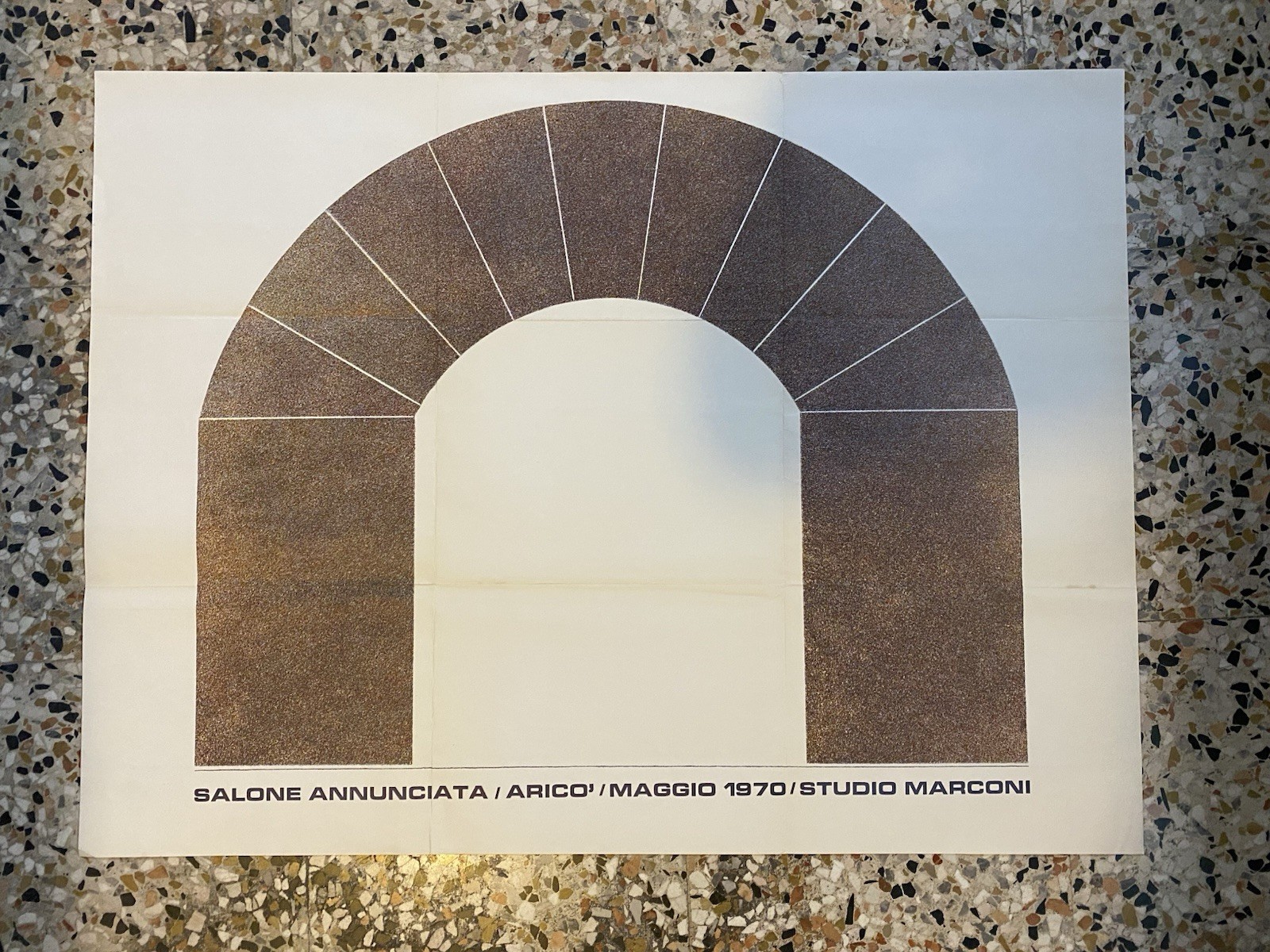 Aricò Rodolfo Manifesto Poster 52 x 69 cm. Salone Annunciata …