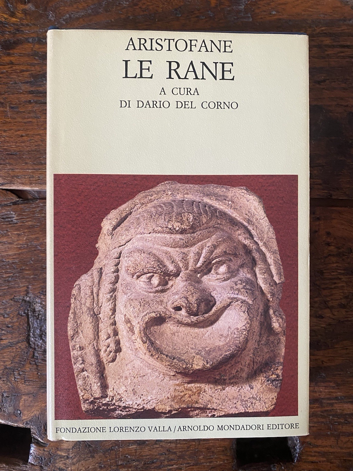 Aristofane Le rane Milano Fondazione Valla Mondadori 1985