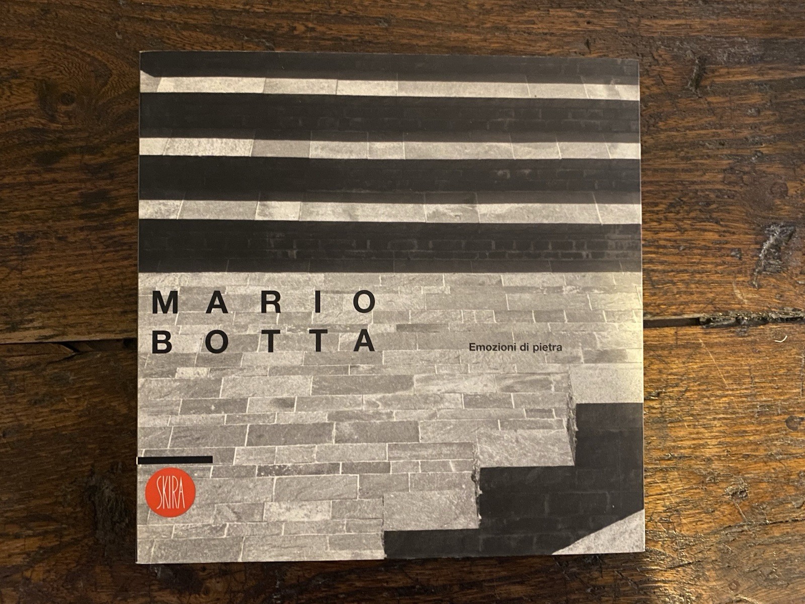 Autografato Botta Mario Emozioni di pietra Milano Skira 1997