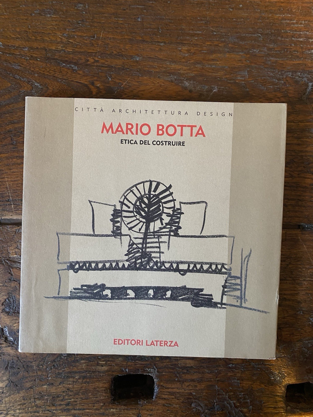Autografato Botta Mario Etica del costruire Bari Laterza 1996