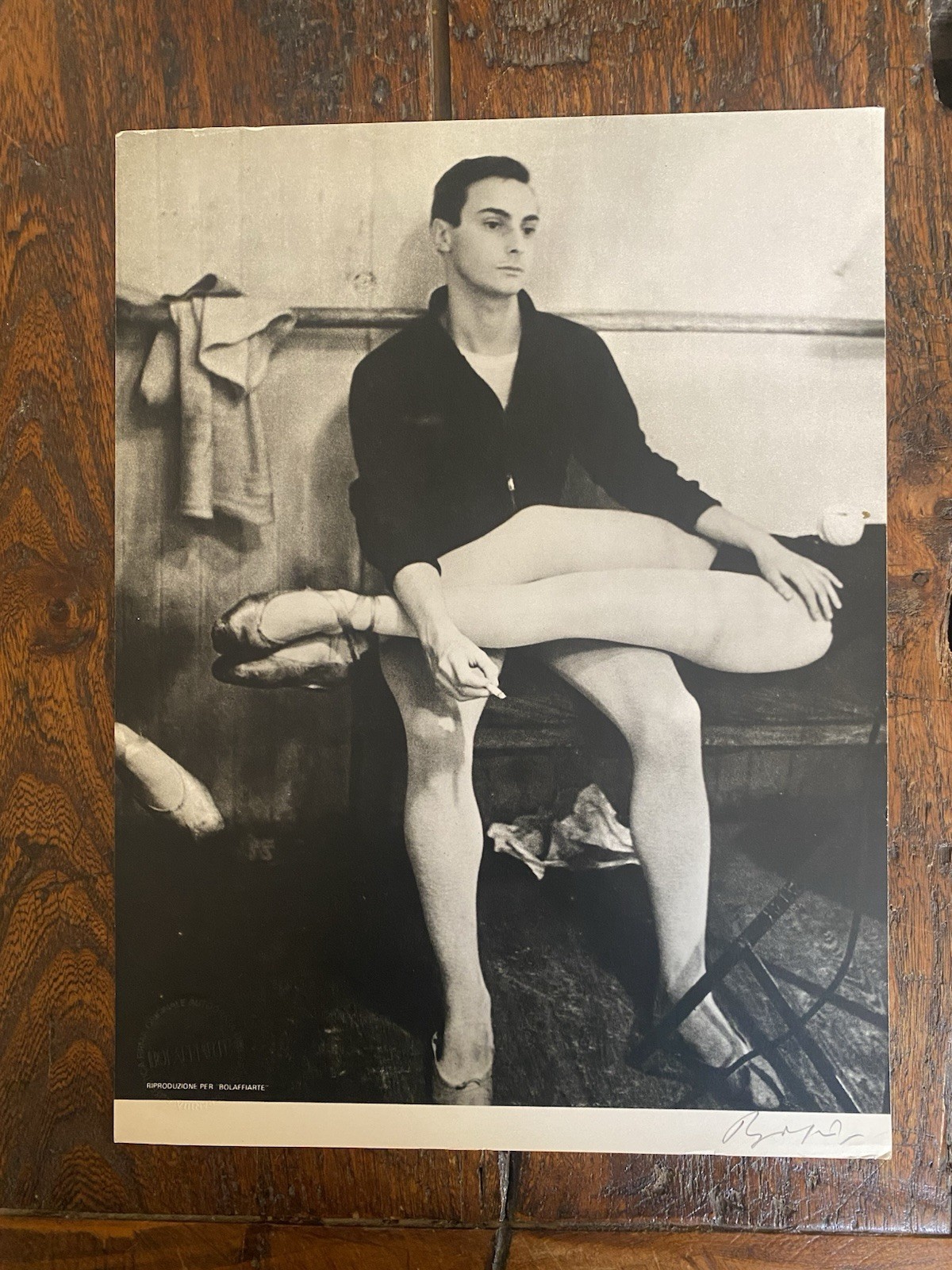 Autografato Brassai Riproduzione in rotocalco Bolaffi Arte 1978