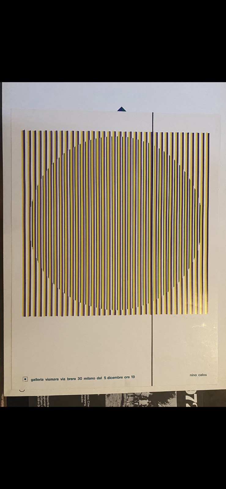 Autografato Calos Nino Manifesto / Poster 60 x 45 cm. …