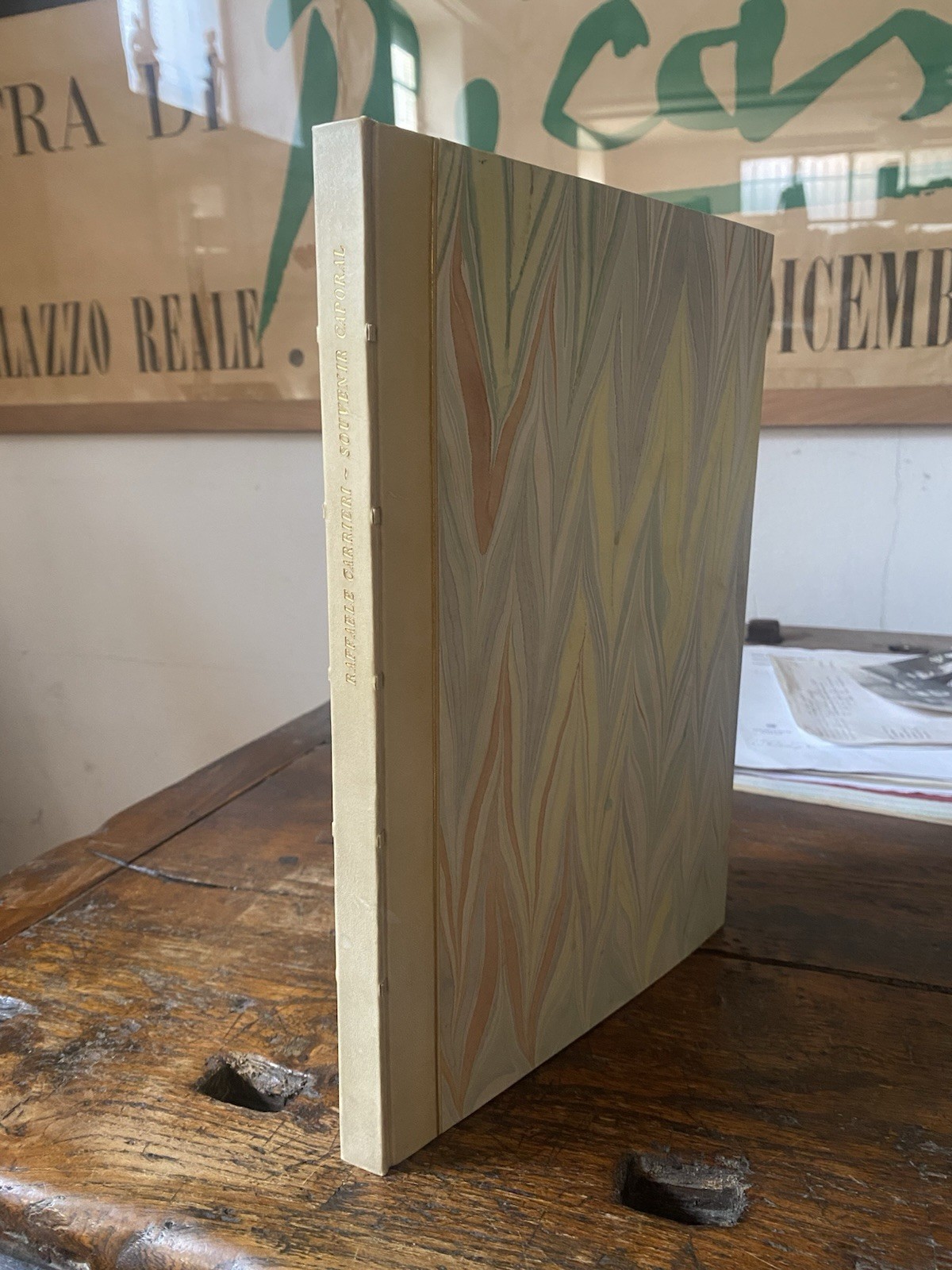 Autografato Carrieri Raffaele Souvenir Caporal Milano Mondadori 1946