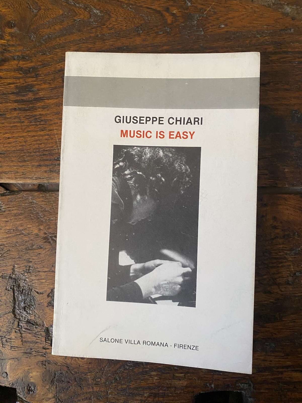 Autografato Chiari Giuseppe Music is Easy Firenza Salone Villa Romana …