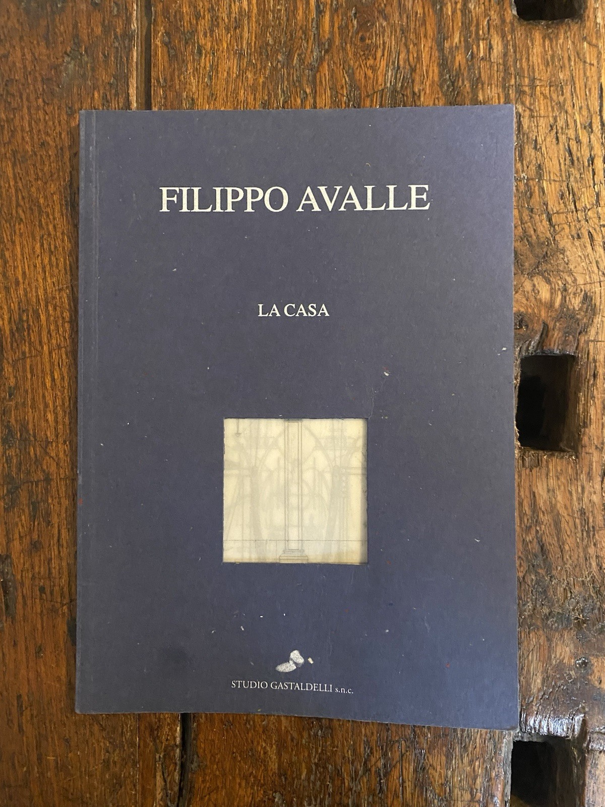 Autografato Filippo Avalle La casa Studio Gastaldelli 1997