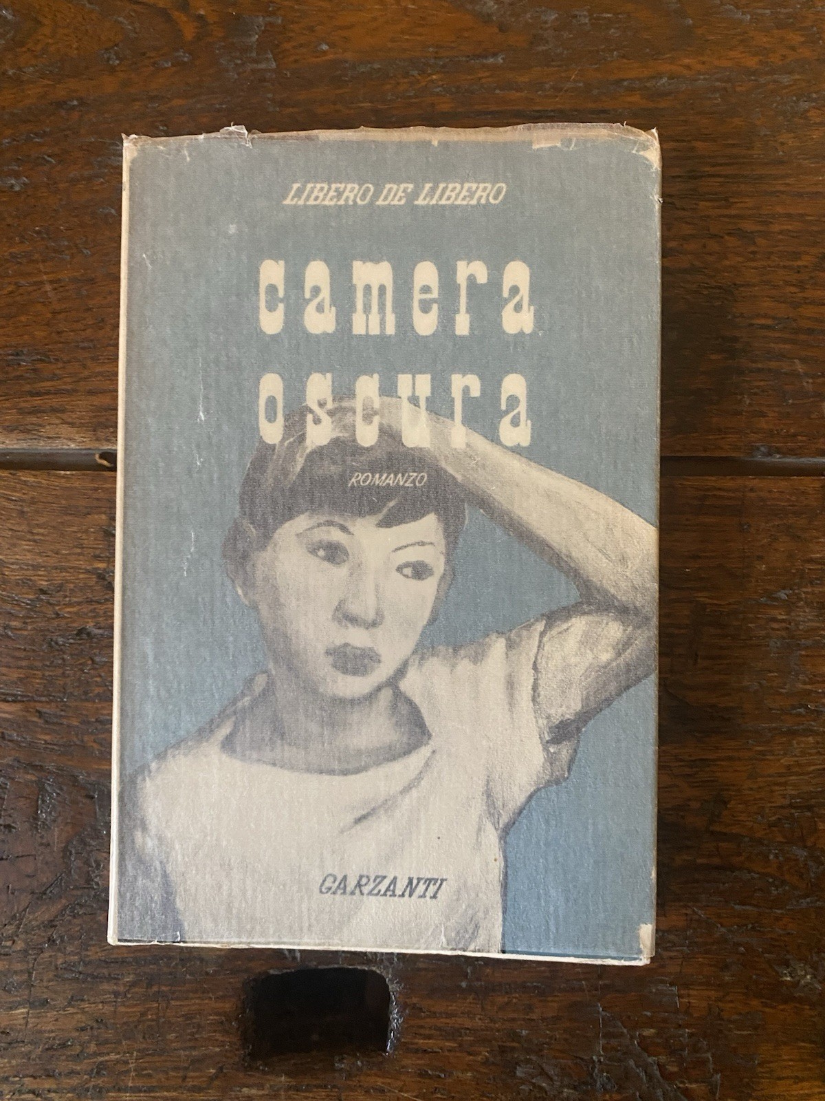 Autografato Libero de Libero Camera oscura Milano Garzanti 1952