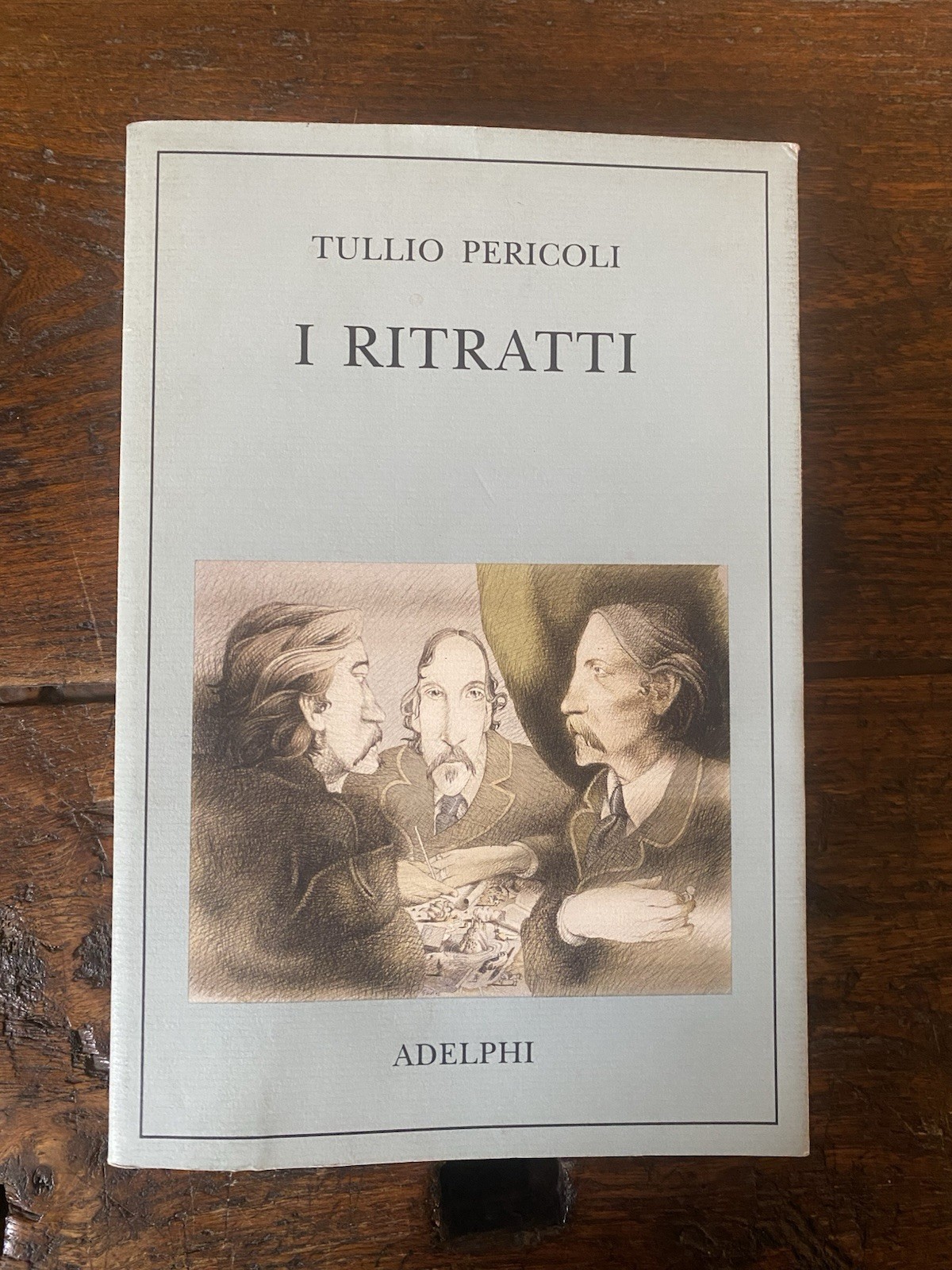 Autografato Pericoli Tullio I ritratti Milano Adelphi 2002