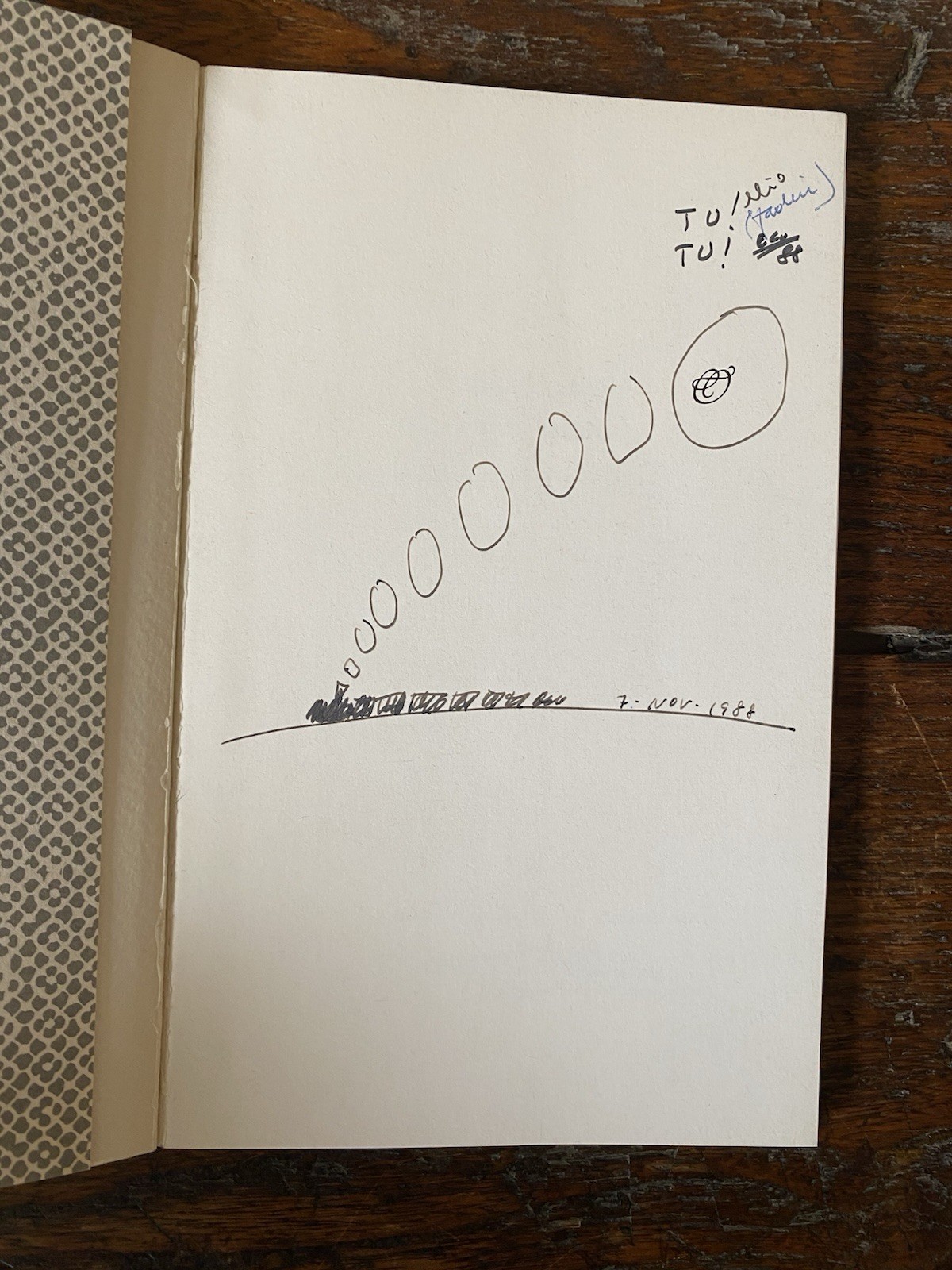 Autografato Pericoli Tullio Tanti saluti Archinto Milano 1988