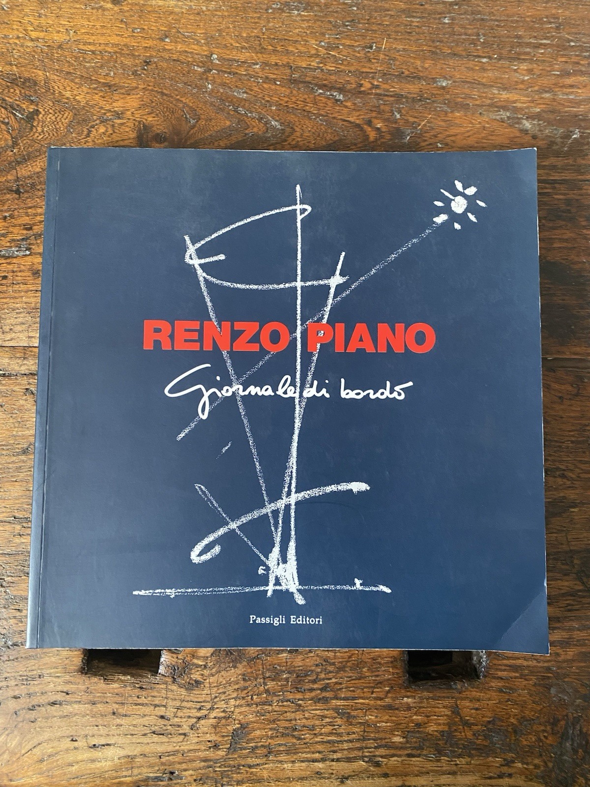 Autografato Piano Renzo Giornale di bordo Roma Passigli 1997