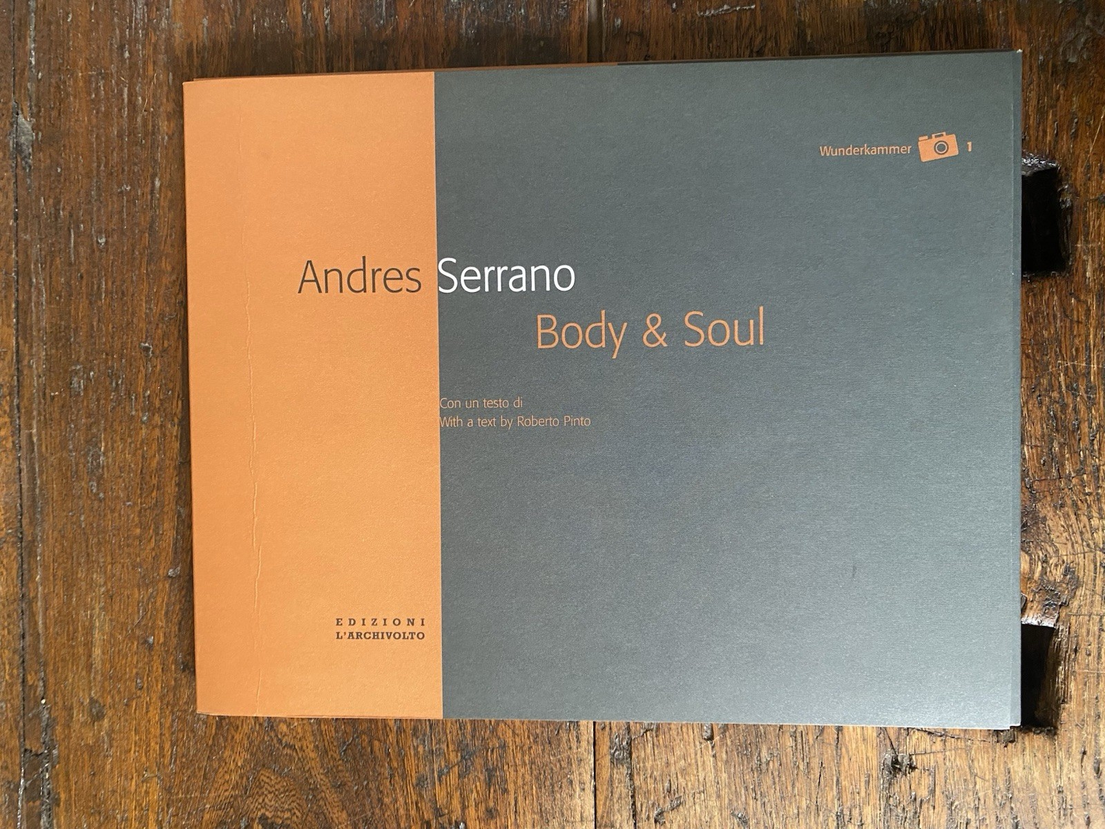 Autografato Serrano Andres Body & Soul Milano L'Archivolto 1996