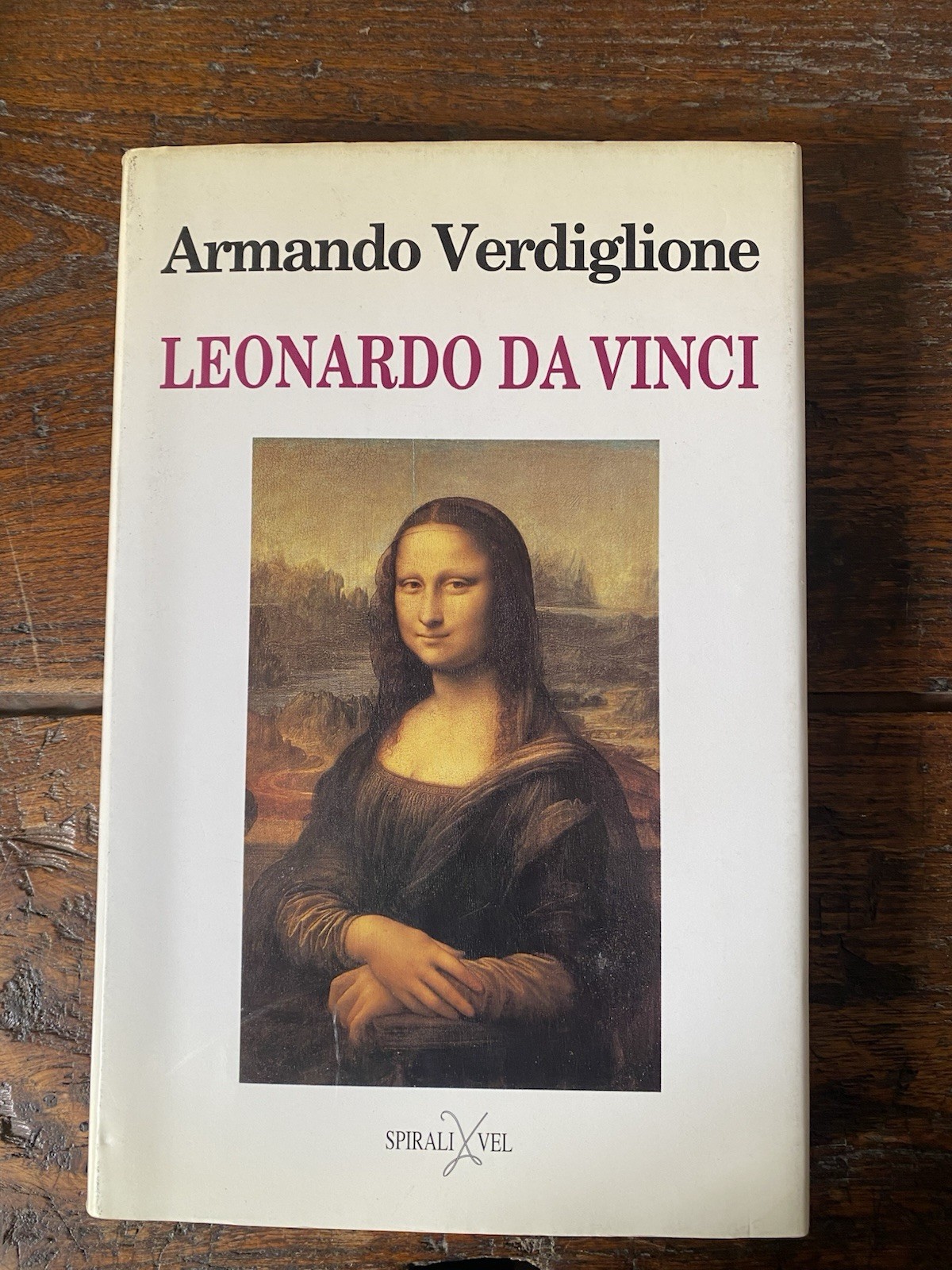Autografato Verdiglione Armando Leonardo da Vinci Spirali/Vel 1993
