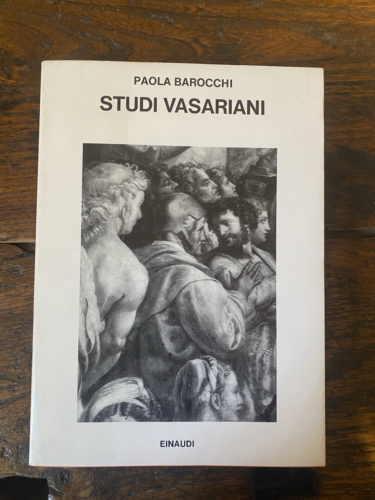 Barocchi Paola Studi vasariani Torino Einaudi 1984