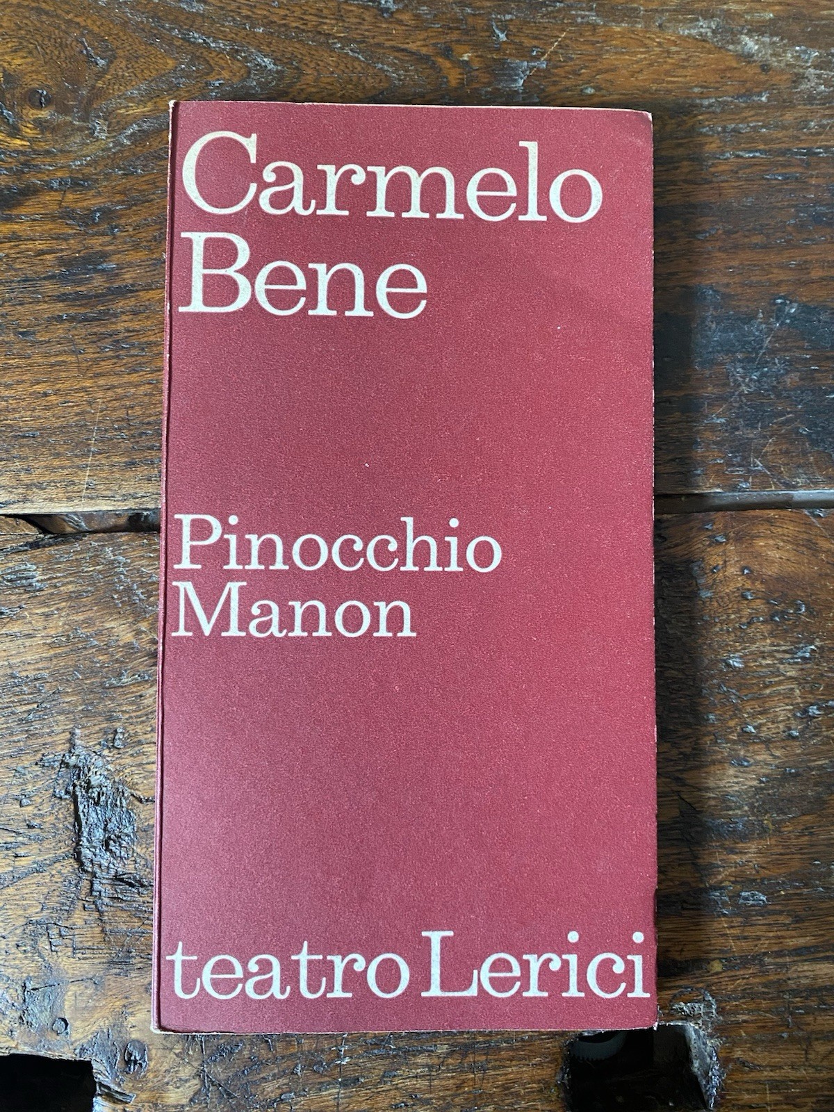 Bene Carmelo Pinocchio Manon Milano Lerici 1964