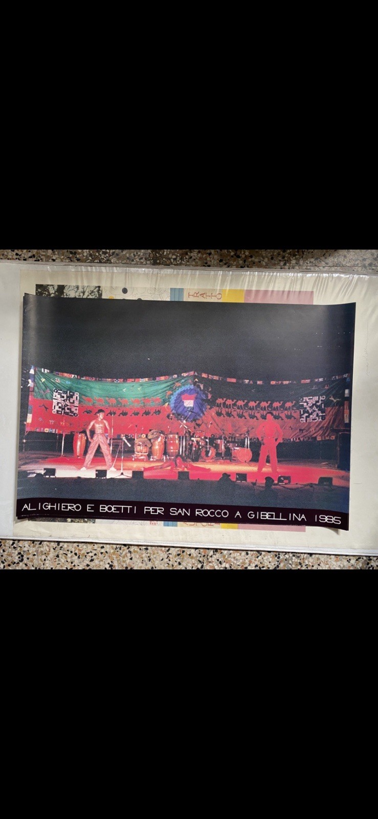 Boetti Alighiero Manifesto / Poster 59 x 95 cm. San …