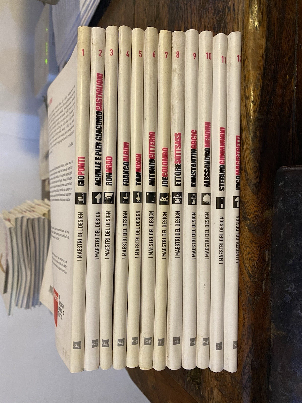 Branzi Andrea diretta da, I maestri del design 1/25 Milano …