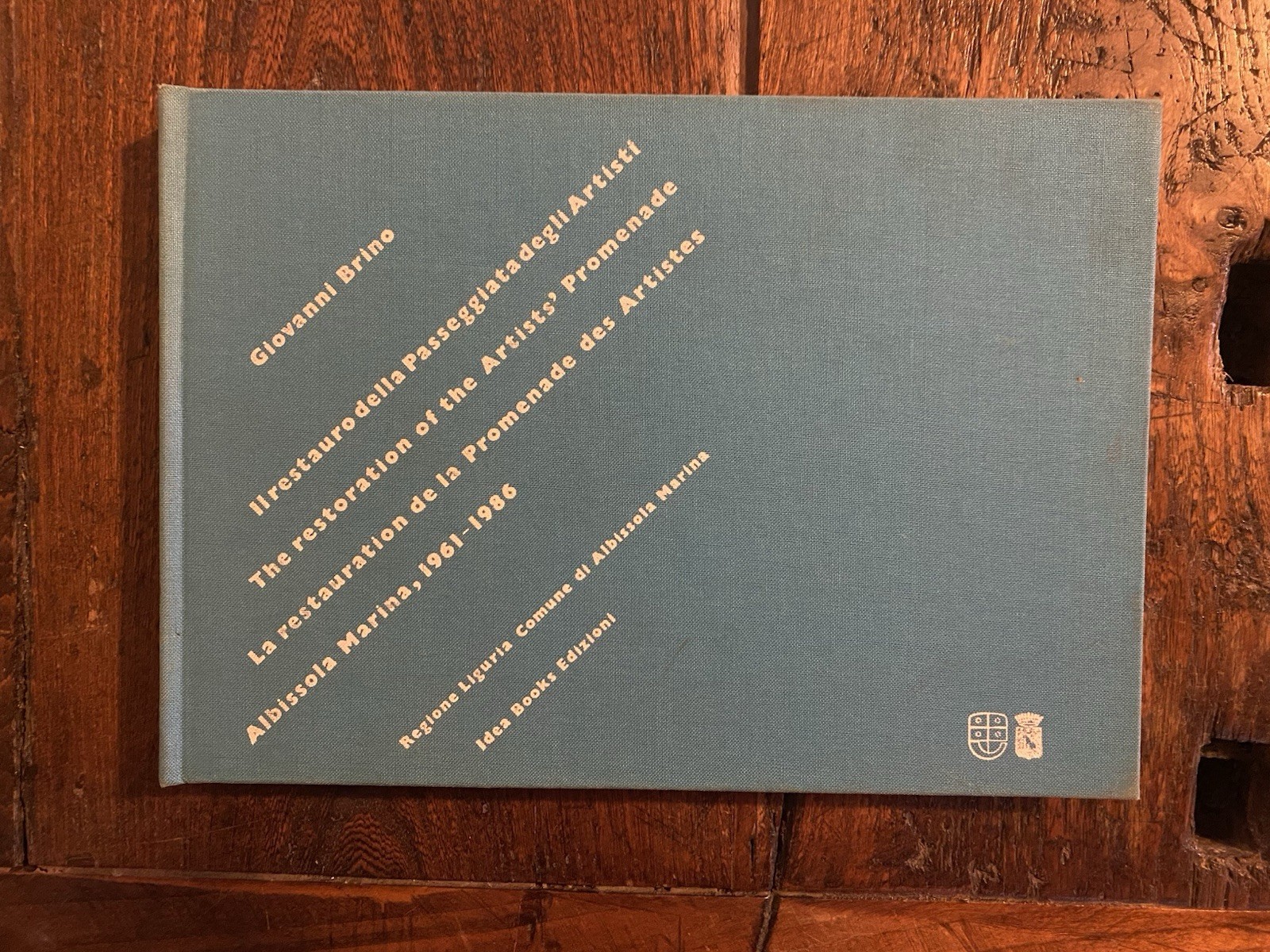 Brino Giovanni Il restauro della passeggiata degli Artisti Albissola Marina