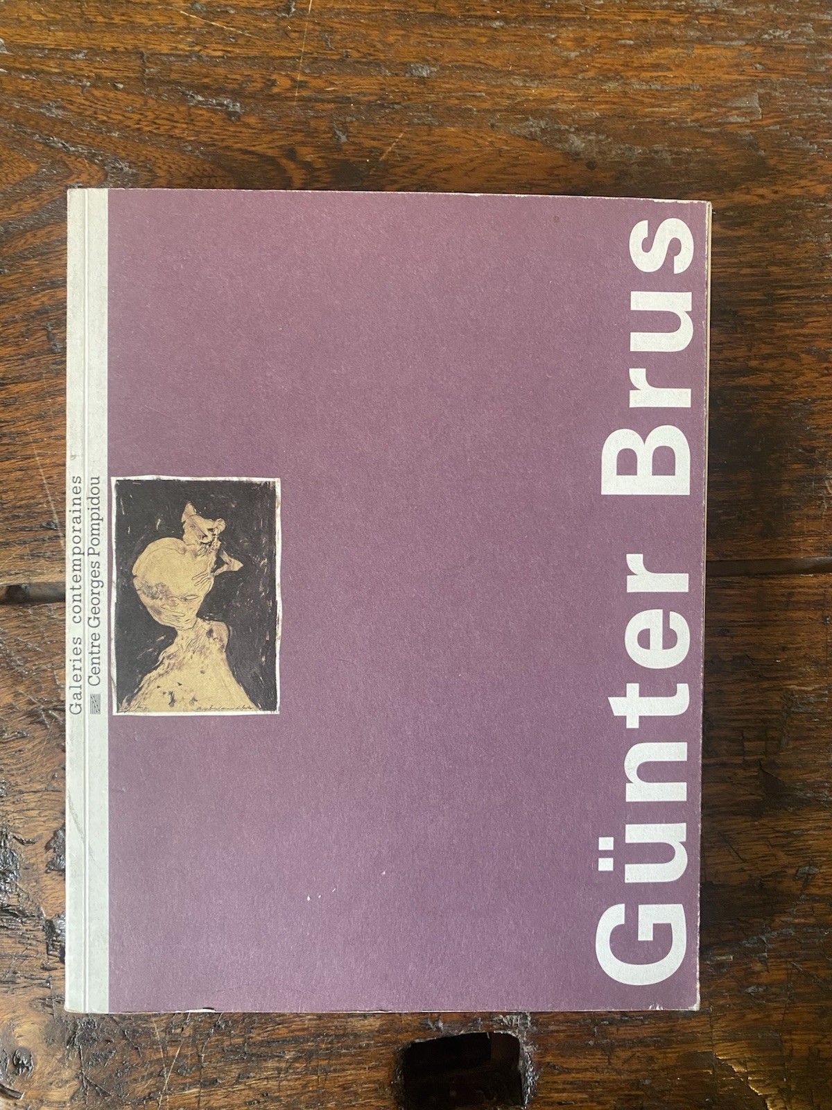 Brus Gunter Limite du visible Paris Centre Pompidou 1993
