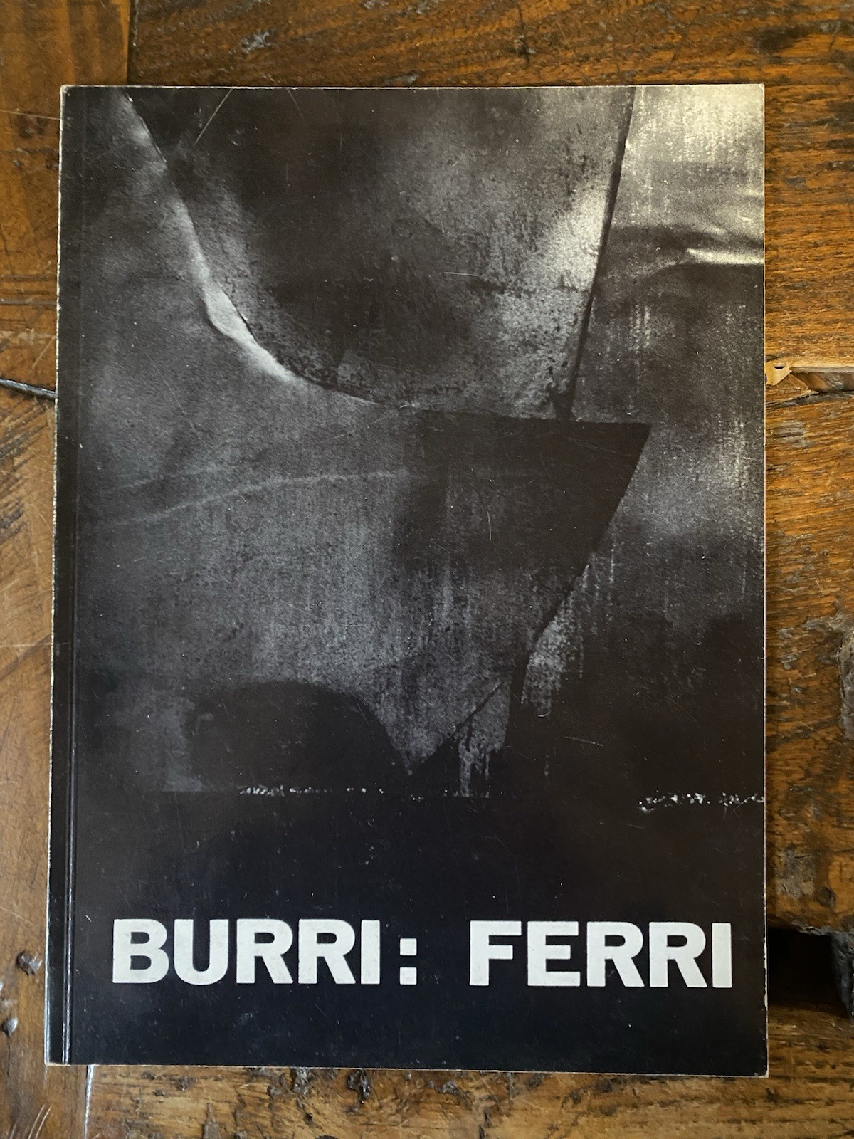 Burri: ferri Milano Galleria Blu 1958