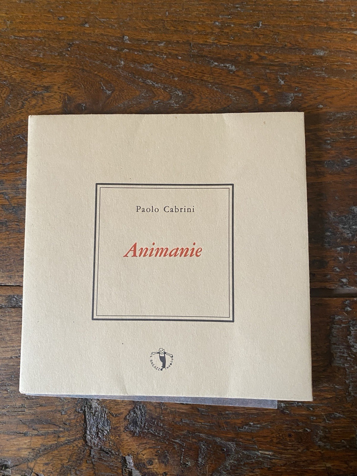 Cabrini Paolo Animanie Milano Il ragazzo innocuo 1975