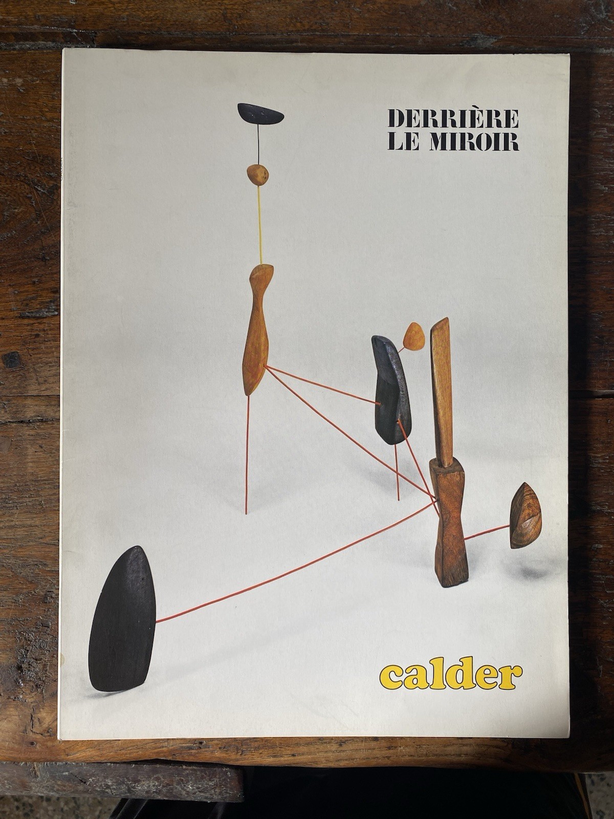 Calder Derrière le Miroir N. 248 Paris Galerie Maeght 1981