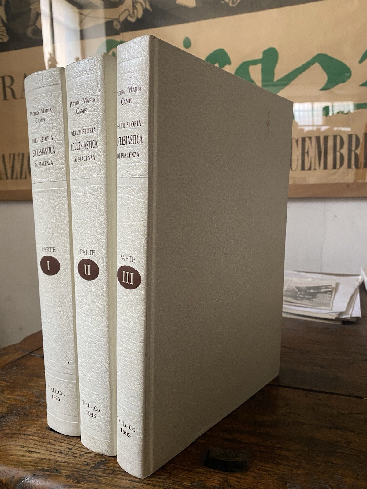 Campi Pier Maria Dell'Historia Ecclesiastica di Piacenza Tip.Le.Co 1995