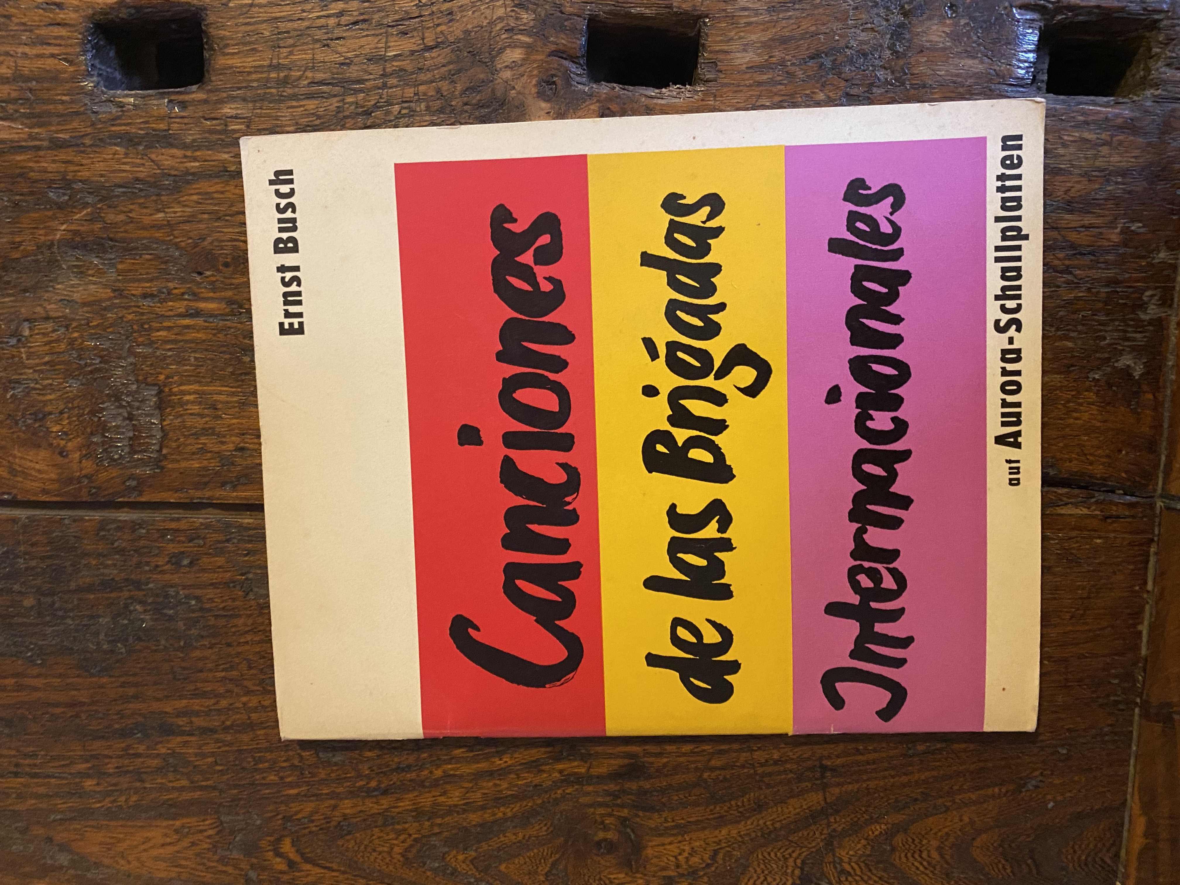 Canciones de la Brigadas Internacionales Spanien 1936 - 1939