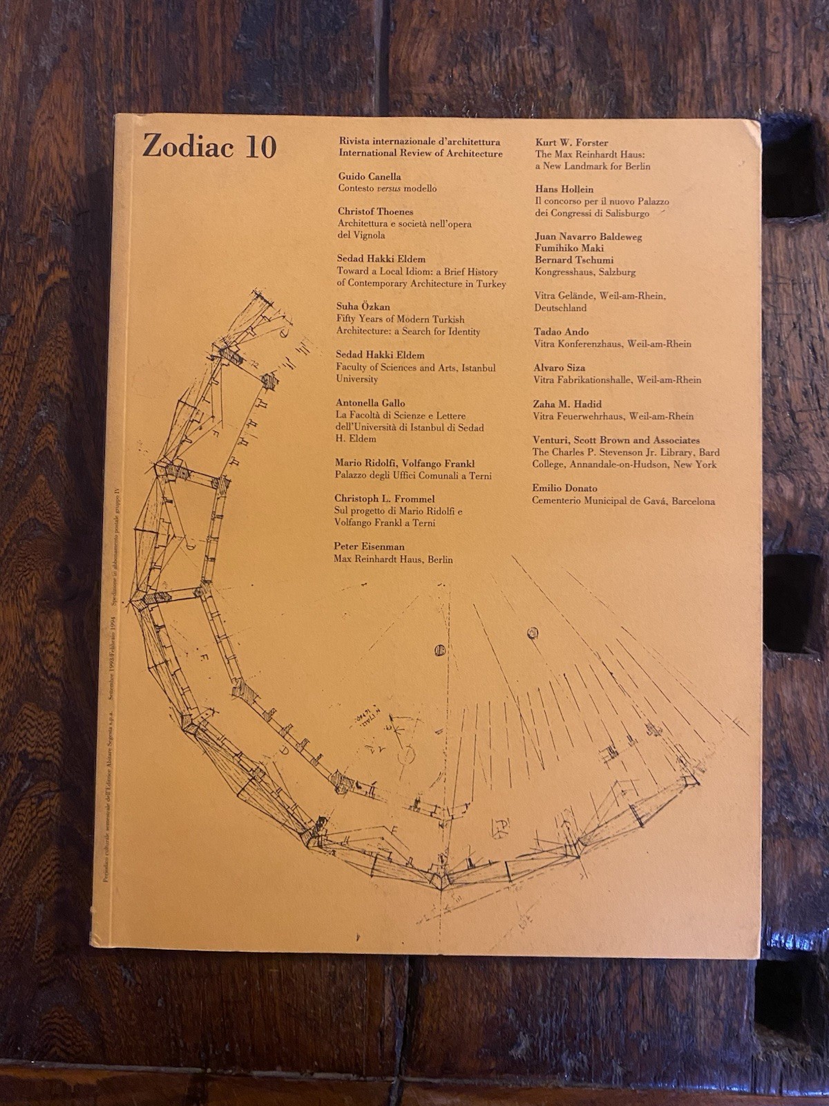 Canella Guido diretta da, Zodiac 10 Nuova serie Rivista internazionale …