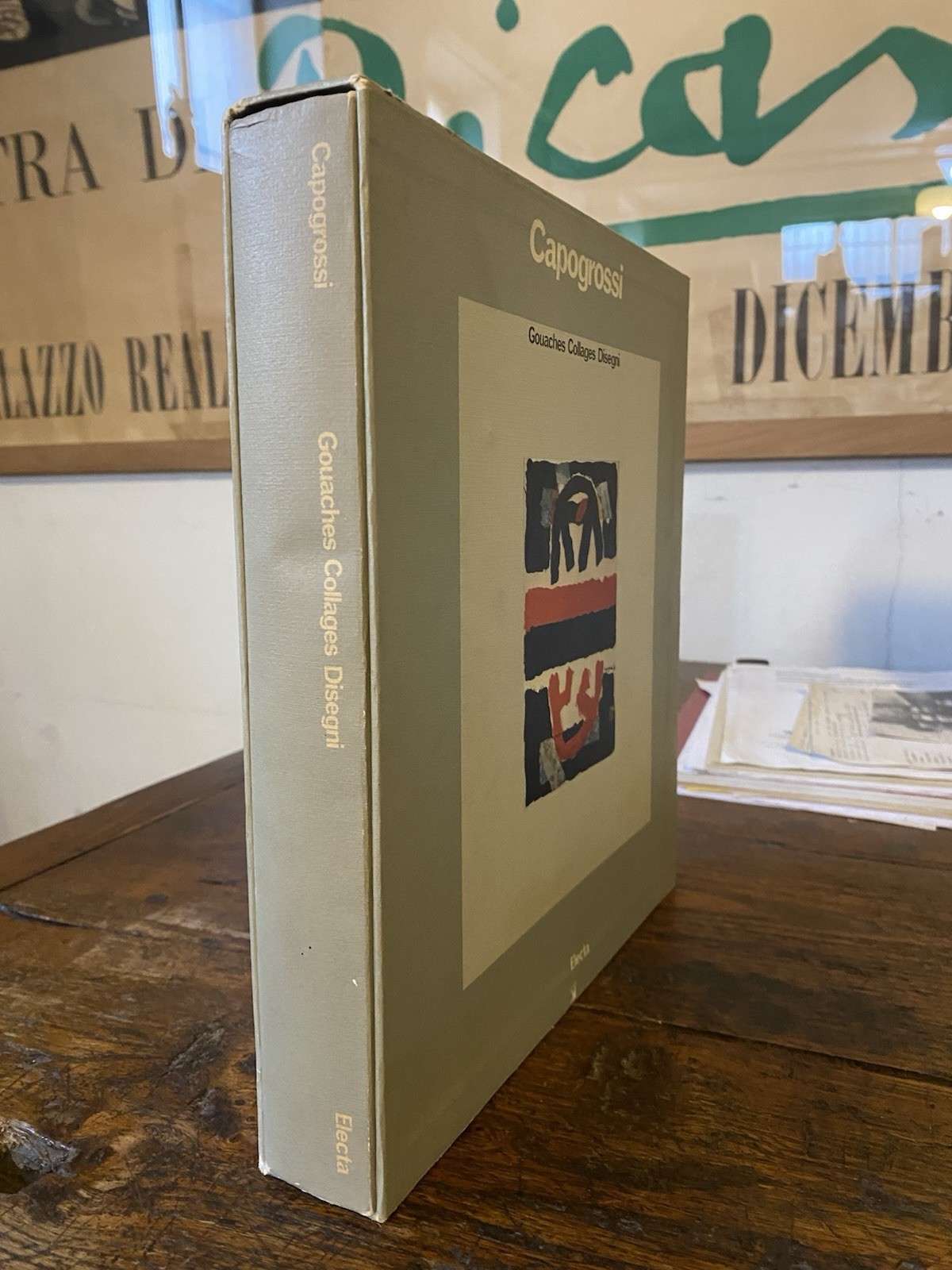 Capogrossi Gouaches Collages Disegni Milano Electa 1981