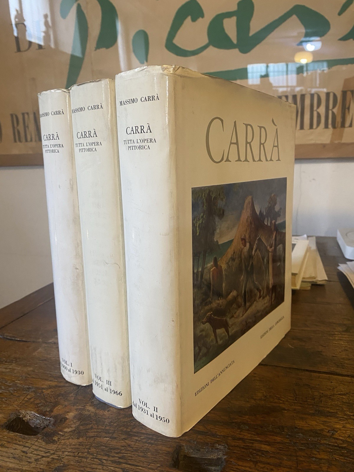 Carrà Massimo Carrà Tutta l'opera pittorica Milano Edizioni dell'Annunciata 1967