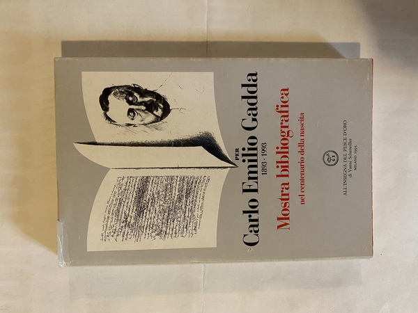 Catalogo delle edizioni di Carlo Emilio Gadda