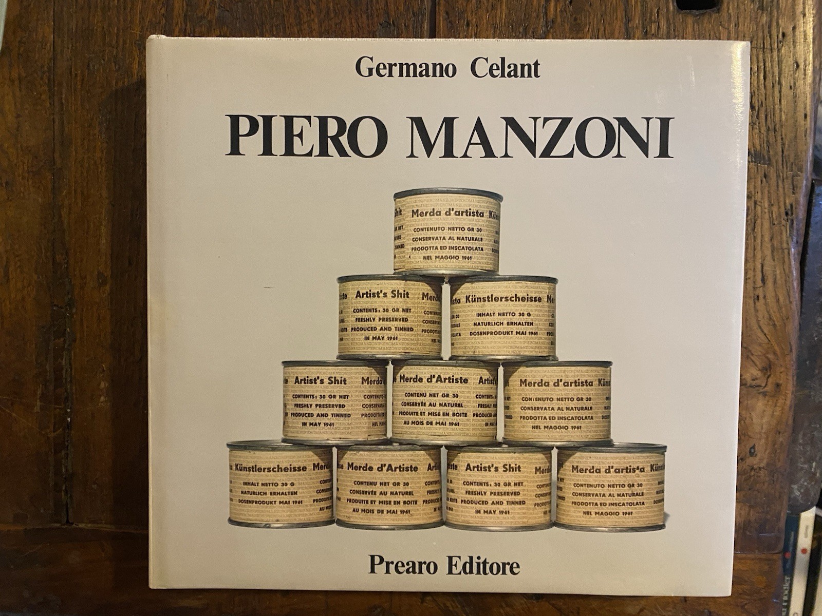Celant Germano Piero Manzoni Catalogo generale Milano Prearo 1975