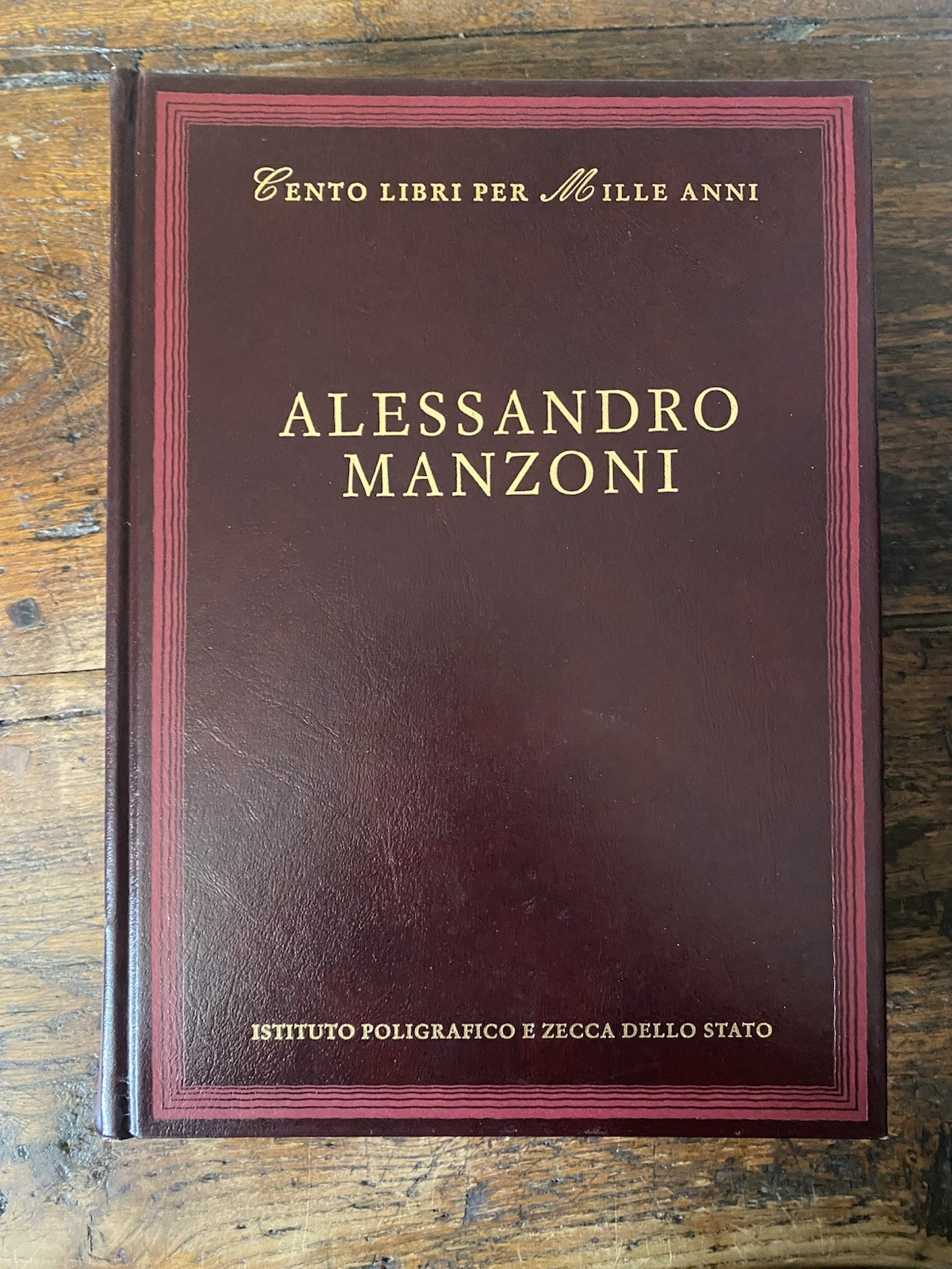 Cento Libri per Mille anni Alessandro Manzoni Roma 1995